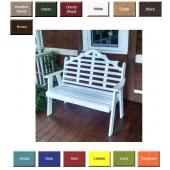 Amish PolyCraft Marlboro Garden Bench