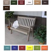 Amish PolyCraft Traditional English Bench