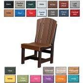Wildridge Poly Furniture Comfort Back Standard Height Dining Side Chair