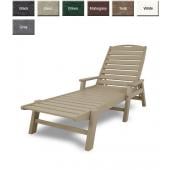 POLYWOOD® Nautical Stackable Chaise Lounges